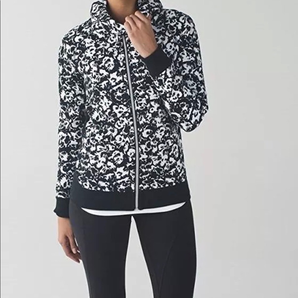 Lululemon Scuba III hoodie FLSK/BLK-SZ 10
